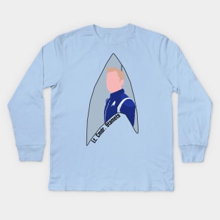 Lt. Cmdr. Stamets Kids Long Sleeve T-Shirt